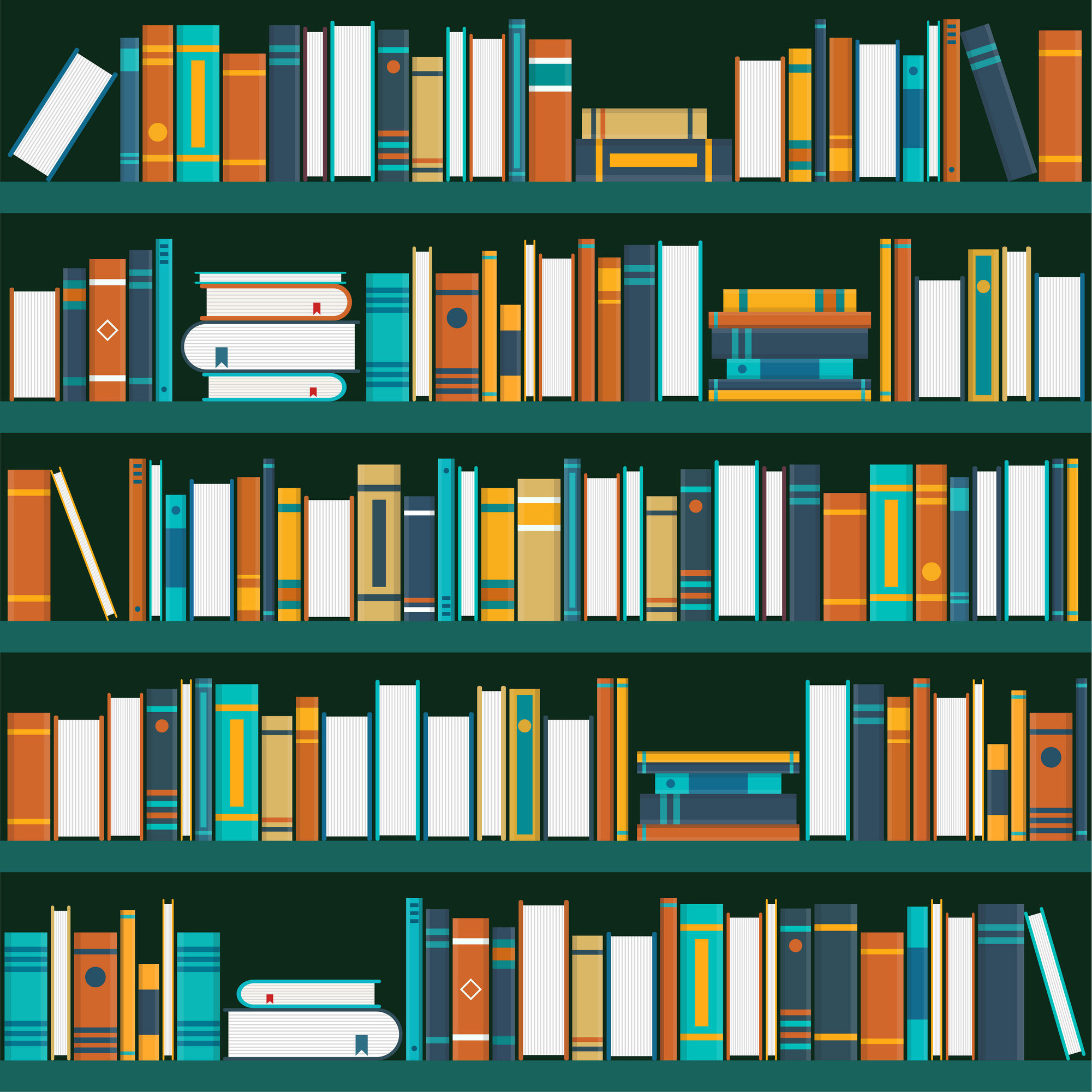 Book Shelf Icon 